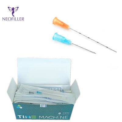 llenador de la belleza 30G usando la cánula embotada de la cánula para los llenadores 40m m ácidos hialurónicos 50m m