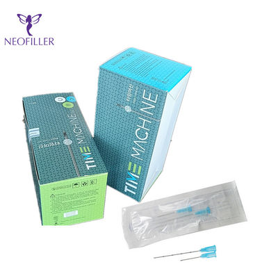 llenador de la belleza 30G usando la cánula embotada de la cánula para los llenadores 40m m ácidos hialurónicos 50m m
