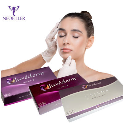 Inyecciones de 2ml Juvederm Wrinkle Filler Hyaluronic Chin Transparente Juvederm Ultra 3