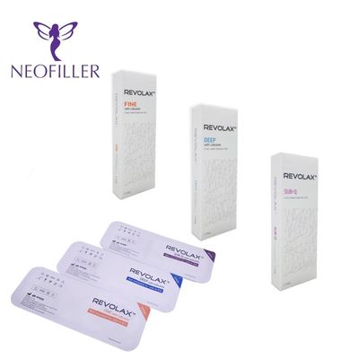 Sub Q Cross Linked Revolax Dermal Cross Linked Filler Inyección de relleno Ha 1,1 ml