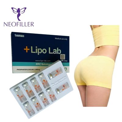 Inyecciones delgadas lipolíticas Dissolver gordo del PPC Lipo para Chin Room Temperature