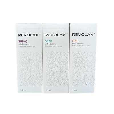 Relleno dérmico de 1,1 ml Revolax Fine Lips Rellenos faciales antiarrugas con ácido hialurónico