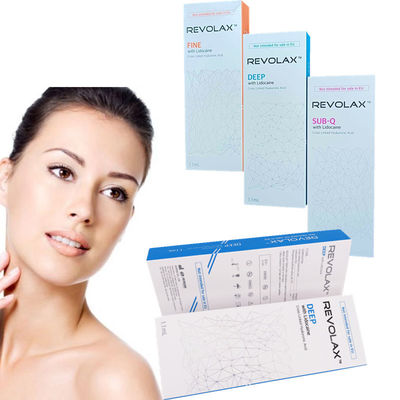 Relleno dérmico de 1,1 ml Revolax Fine Lips Rellenos faciales antiarrugas con ácido hialurónico