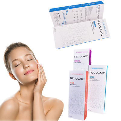 Relleno dérmico de 1,1 ml Revolax Fine Lips Rellenos faciales antiarrugas con ácido hialurónico