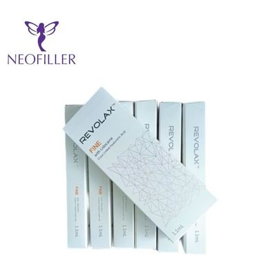 Eliminación de arrugas 1.1ml/Box Relleno dérmico Revolax Inyecciones de ácido hidráulico profundo para la cara