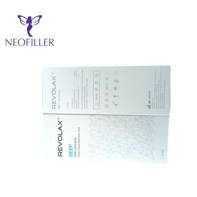 Deep Sub Q Dermal Filler Relleno de ácido hialurónico Revolax para líneas de mejillas