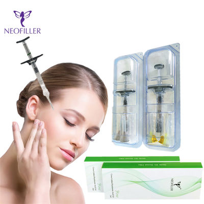 rellenos dérmicos del ácido hialurónico del aumento del relleno del ácido hialurónico de 1ml 2ml para la cara