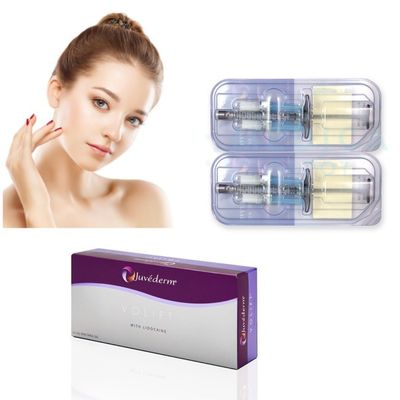 Jawline Ha Juvederm Relleno dérmico Utral 3 Utral 4 Inyecciones de relleno de arrugas