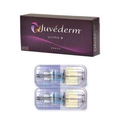 Jawline Ha Juvederm Relleno dérmico Utral 3 Utral 4 Inyecciones de relleno de arrugas