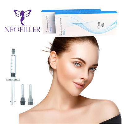 Neofiller 1 ml Relleno dérmico reticulado Hialurónico Inyecciones de labios de aspecto natural 24 mg / ml