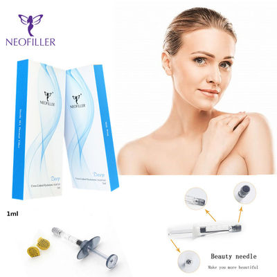 Neofiller 1 ml Relleno dérmico reticulado Hialurónico Inyecciones de labios de aspecto natural 24 mg / ml
