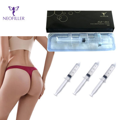 24 mg/ml 10 ml 20 ml ácido hialurónico relleno de mama inyecciones dérmicas de gel de ácido hialurónico