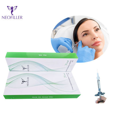 Cara cutánea ácida hialurónica profunda fina de la inyección del llenador 1ml 2ml Derm ha de Derm