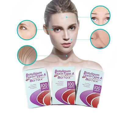 100 Unidades Cara Contourchest Arrugas  Para Arrugas Cara Allergan Toxina Botulínica