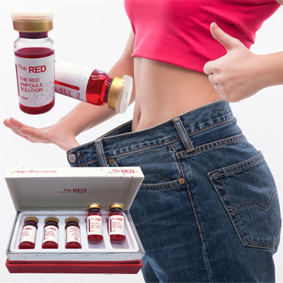 Solución 10ml de la lipolisis del Ppc Chin Fat Dissolving Injections rojo