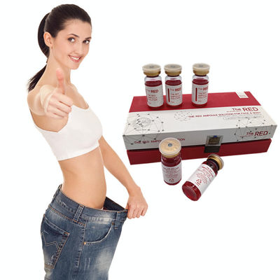 Solución 10ml de la lipolisis del Ppc Chin Fat Dissolving Injections rojo