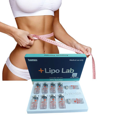 Inyecciones lipolíticas de la solución del Ppc del laboratorio de Lipo del cuello 10ML para disolver el suero gordo del vientre