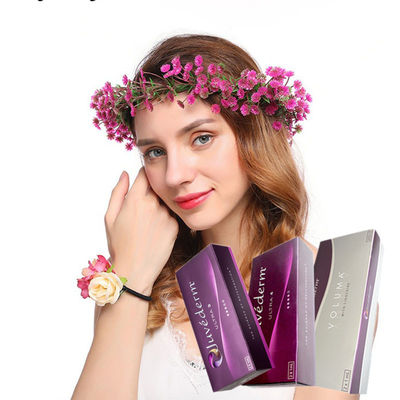 El llenador cutáneo de relleno de Juvederm de los labios arruga el retiro Juvederm hialurónico ultra 3 2ml