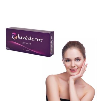 Ácido hialurónico inyectable transparente del relleno dérmico de 2ml Juvederm para las líneas finas