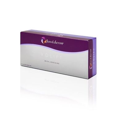 Relleno de la piel de la barbilla Inyecciones de labios Juvederm Relleno dérmico de gel transparente para senos