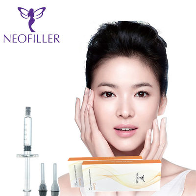 1ml 2 Ml Hyaluron Lip Filler After Care Nariz Labio Inyección de ácido hialurónico Relleno dérmico
