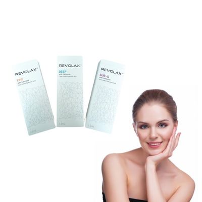 Jeringa profunda fina Revolax Relleno dérmico Relleno de ácido hialurónico 24 mg/ml