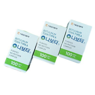 Corea 100iu NABOTA Eliminación de arrugas Inyección  facial para eliminar las líneas de expresión