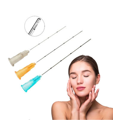 Cánula embotada micro disponible de Monoject para los llenadores cutáneos 21g 50m m 70m m