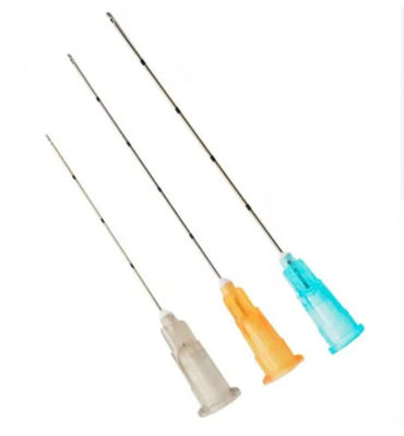 Cánula embotada micro disponible de Monoject para los llenadores cutáneos 21g 50m m 70m m