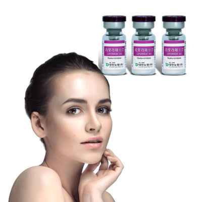 Liporase Inject 1ml Inyecciones para disolver grasa Vientre Disolver ácido hialurónico 10 viales / Caja