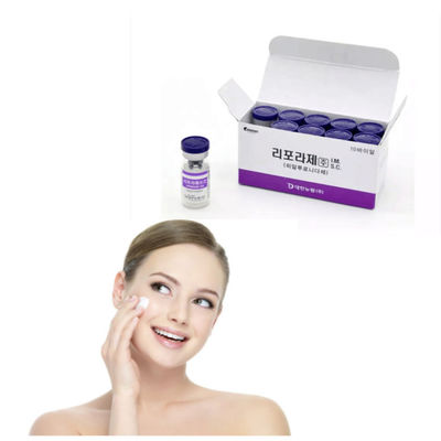 Liporase Inject 1ml Inyecciones para disolver grasa Vientre Disolver ácido hialurónico 10 viales / Caja
