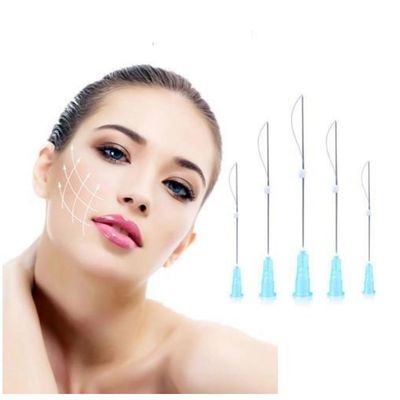 Tornillo facial 30G 25M M del lifting facial 4d 6d de la elevación de la ceja de PCL que rosca Pdo mono