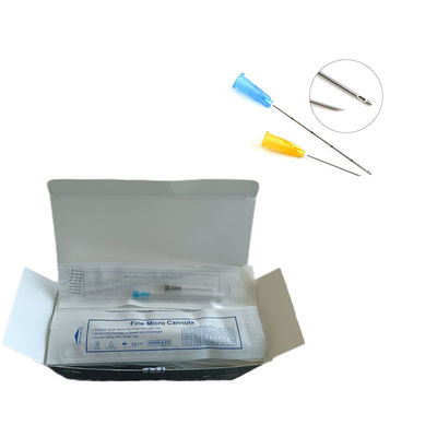 Aguja embotada de Microcannula de la extremidad de la extremidad del llenador embotado flexible fino de la cánula para los llenadores