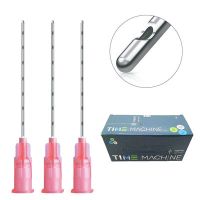 Aguja embotada de Microcannula de la extremidad de la extremidad del llenador embotado flexible fino de la cánula para los llenadores