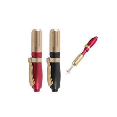 Rellenos dérmicos sin aguja antienvejecimiento de belleza, pluma y relleno de hialurón de 3 niveles de potencia