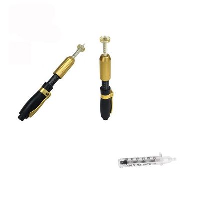 Rellenos dérmicos sin aguja antienvejecimiento de belleza, pluma y relleno de hialurón de 3 niveles de potencia
