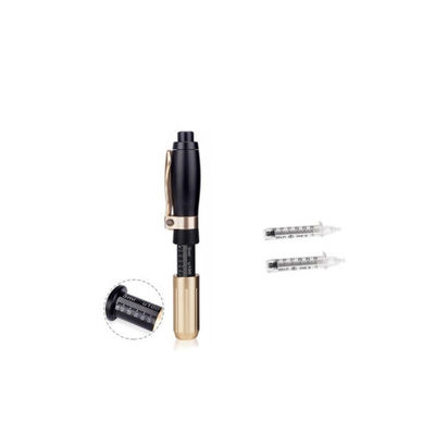 Pluma de relleno de hialurón para relleno de labios de 0,01 a 0,12 ml 3 niveles de potencia