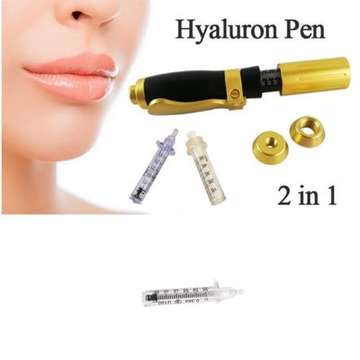 Pluma de relleno de hialurón de 3 niveles 0,3 ml 0,5 ml Rellenos de labios de ácido hialurónico sin aguja