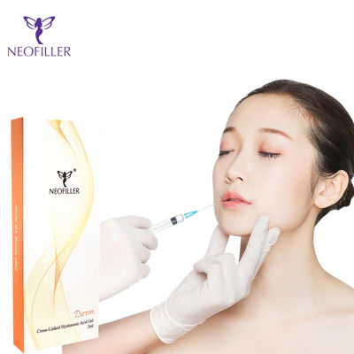 Cruz cutánea ácida hialurónica de Derm del llenador de Neofiller ligada para los labios inyectables