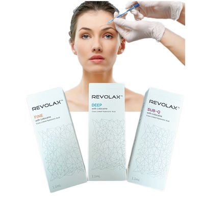 llenador cutáneo de 24mg/Ml Revolax ha para la mejilla Chin Augmentation de los labios