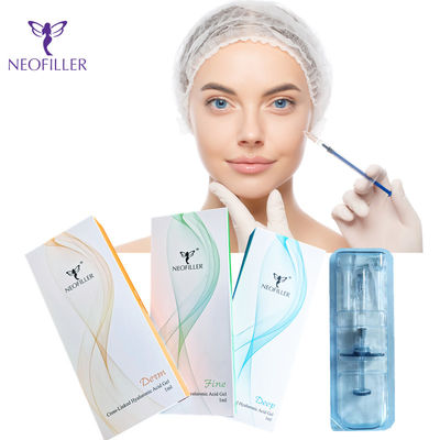 Inyecciones ácidas hialurónicas transparentes por 9 - 12 meses de longevidad facial