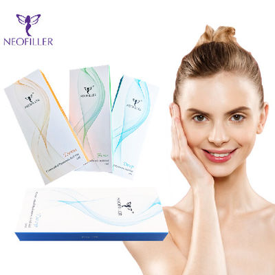 Inyecciones ácidas hialurónicas transparentes por 9 - 12 meses de longevidad facial