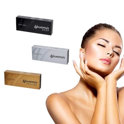 Tratamiento eficaz de mediano a alto volumen Neuramis Relleno dérmico para la cara Cuello, manos