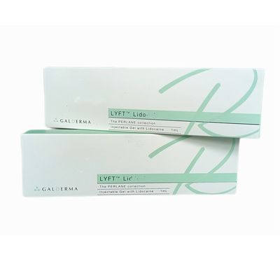 Inyección Lyft Lido Hyaluronic Acid Dermal Filler Reduce las arrugas y pliegues faciales