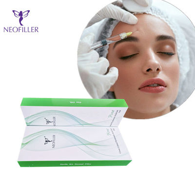 Siringa estéril Relleno de ácido hialurónico para inyecciones faciales 24 mg/ ml