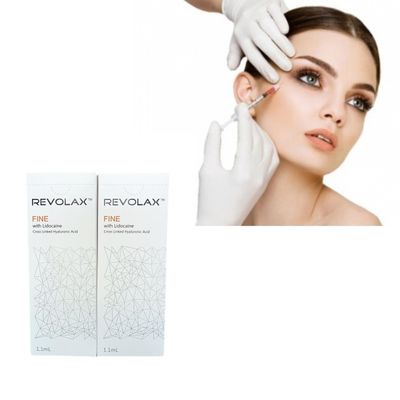 Envase de la jeringa Ácido hialurónico Revolax Relleno dérmico para llenar los labios faciales