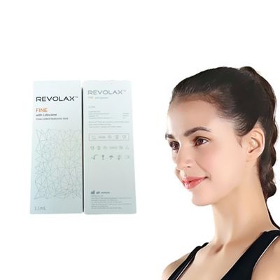 Ácido hialurónico para el área facial Revolax Relleno dérmico con envase de jeringa