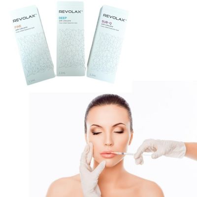 Ácido hialurónico para el área facial Revolax Relleno dérmico con envase de jeringa