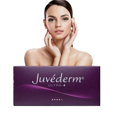 Inyecciones de gel de hialuronato Juvederm Relleno dérmico Ultra 3 Ultra 4 Voluma para la cara