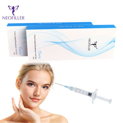 24 mg/ ml de Hyaluronic Acid Dermal Filler en jeringa estéril para almacenamiento a temperatura ambiente